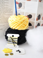 Penguin crochet kit with all supplies included
