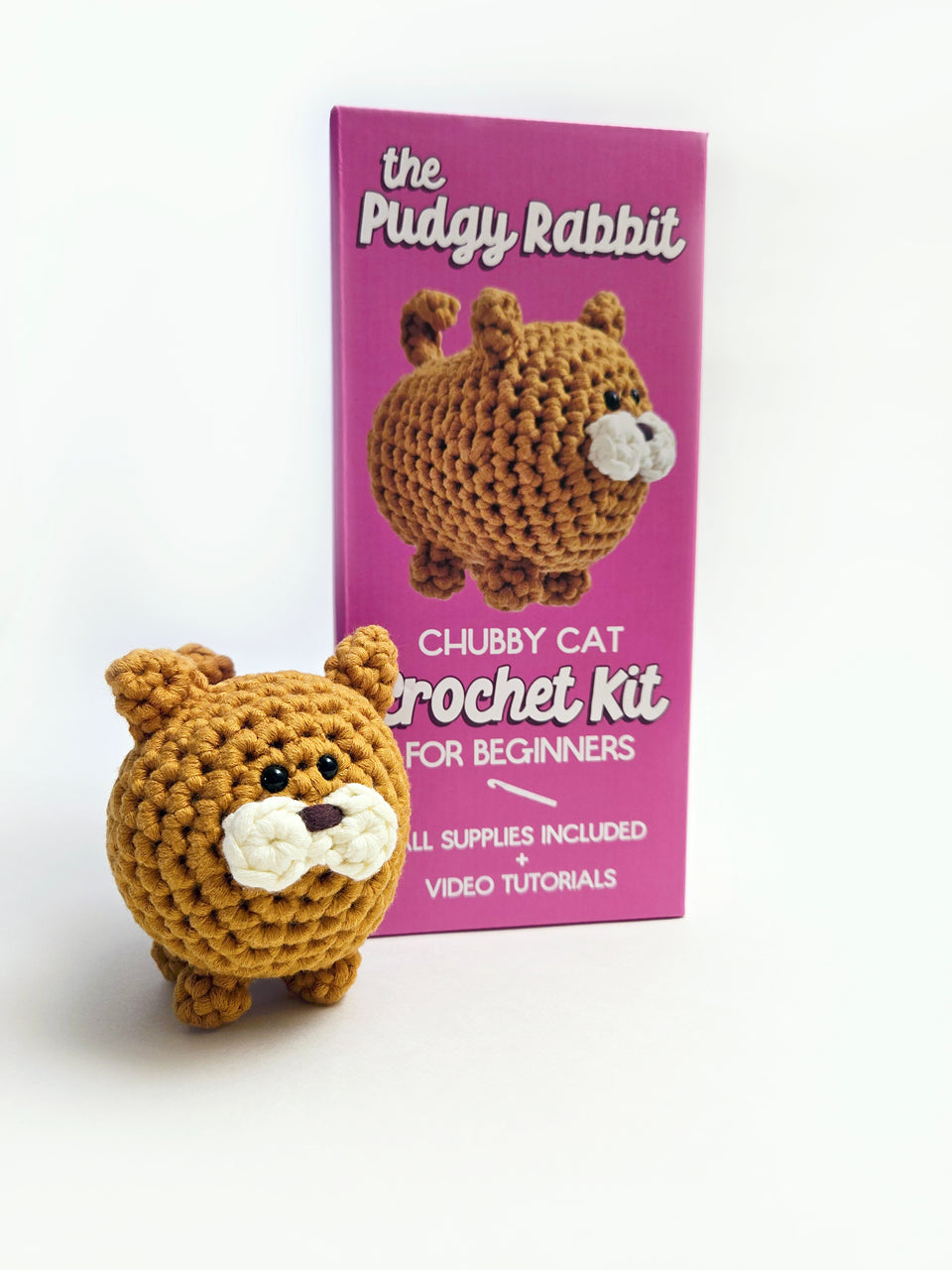chubby cat crochet kit
