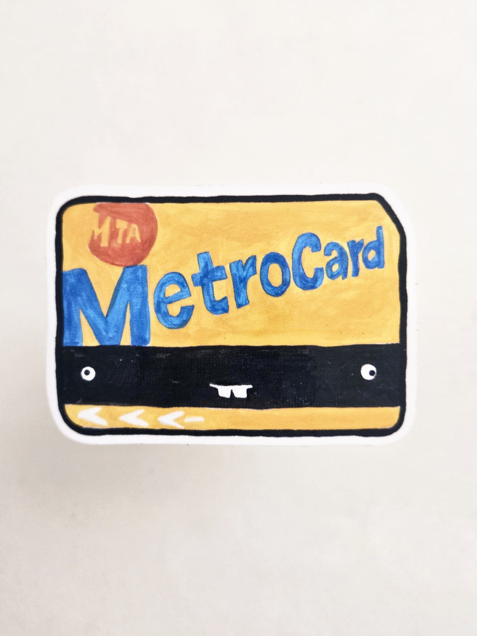 MetroCard Sticker