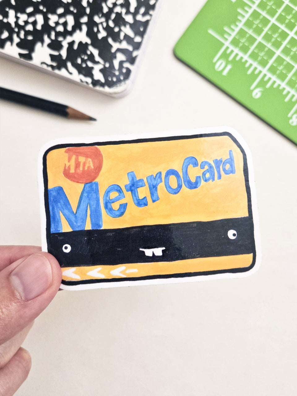 MetroCard Sticker