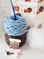 supplies for crochet coffee mug kit