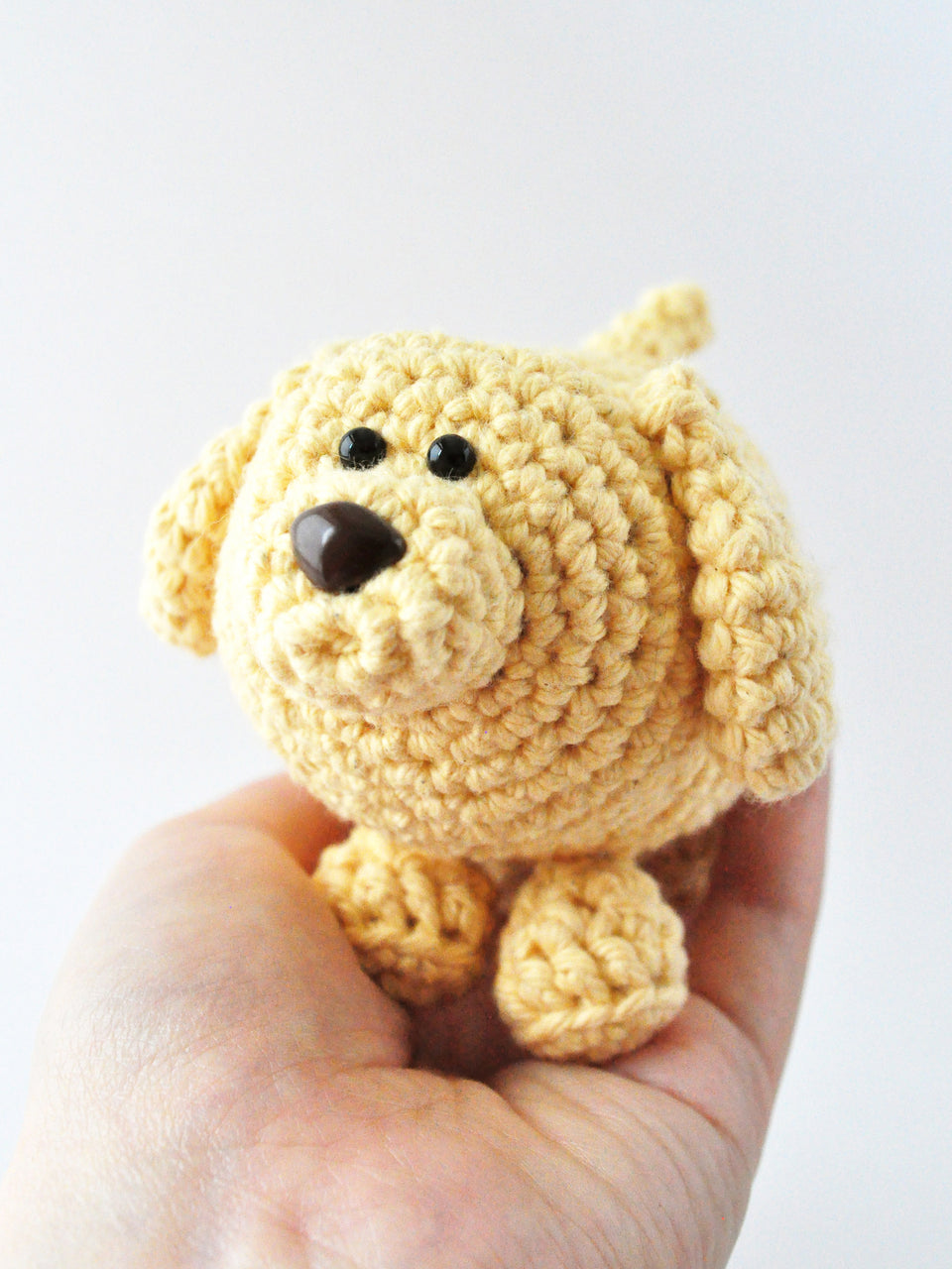 Mini dog amigurumi pattern