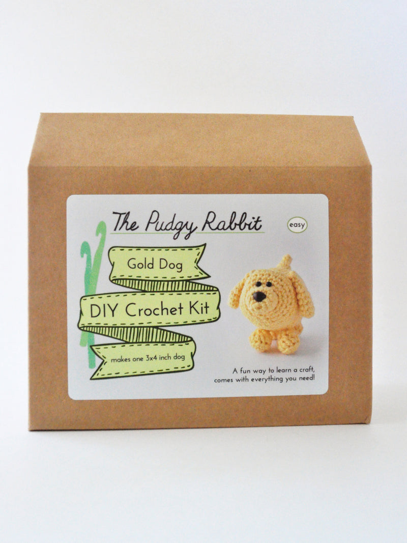 Dog DIY Crochet Kit – The Pudgy Rabbit