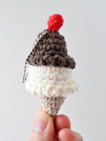 Ice cream amigurumi kit with all the supplies included