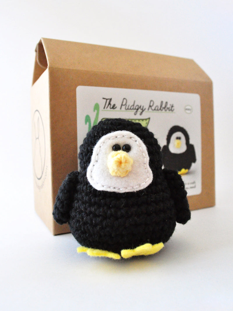 Penguin DIY crochet kit