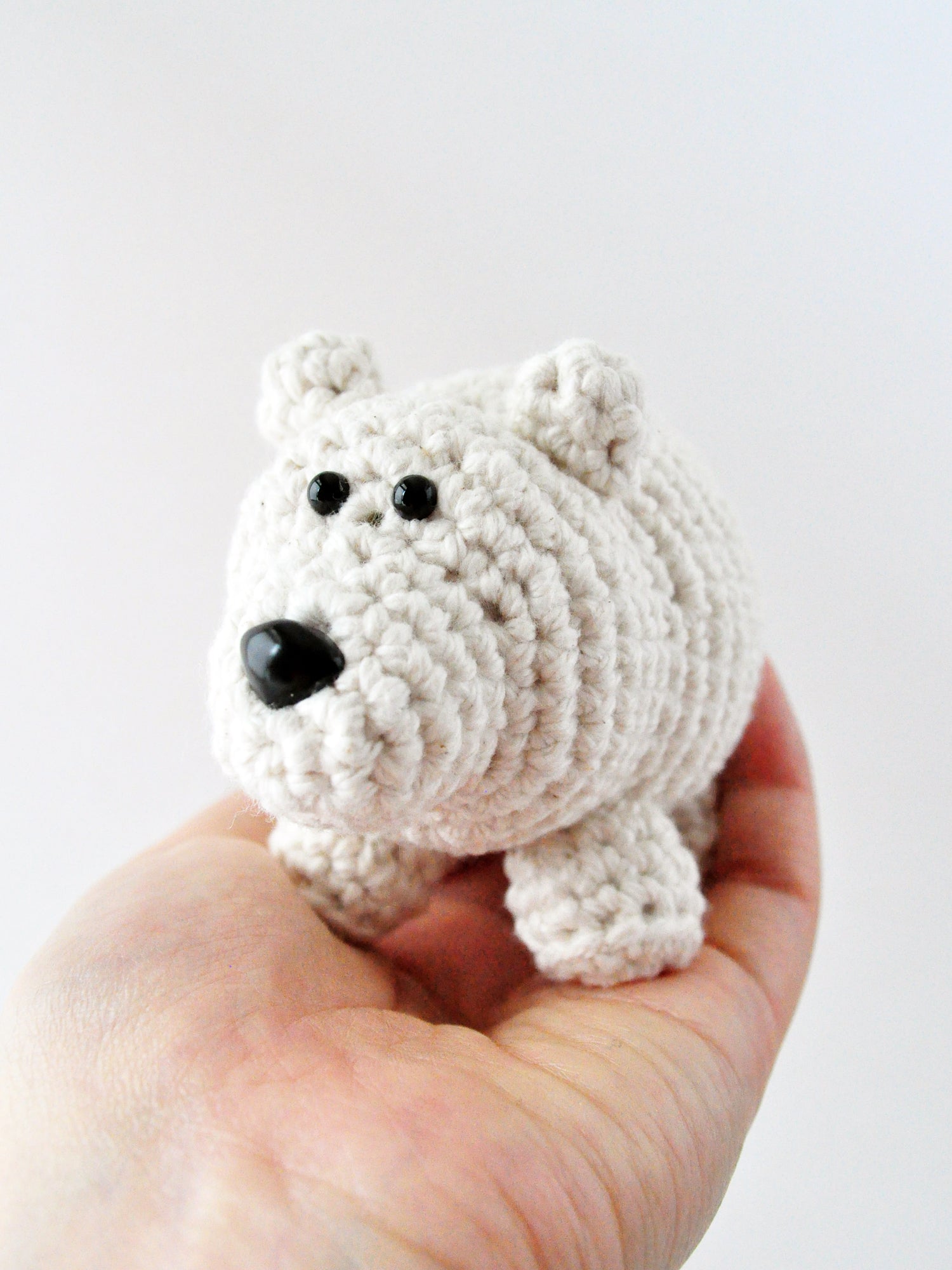 Polar Bear Crocheted Stuffed Animals – Spark Mercantile