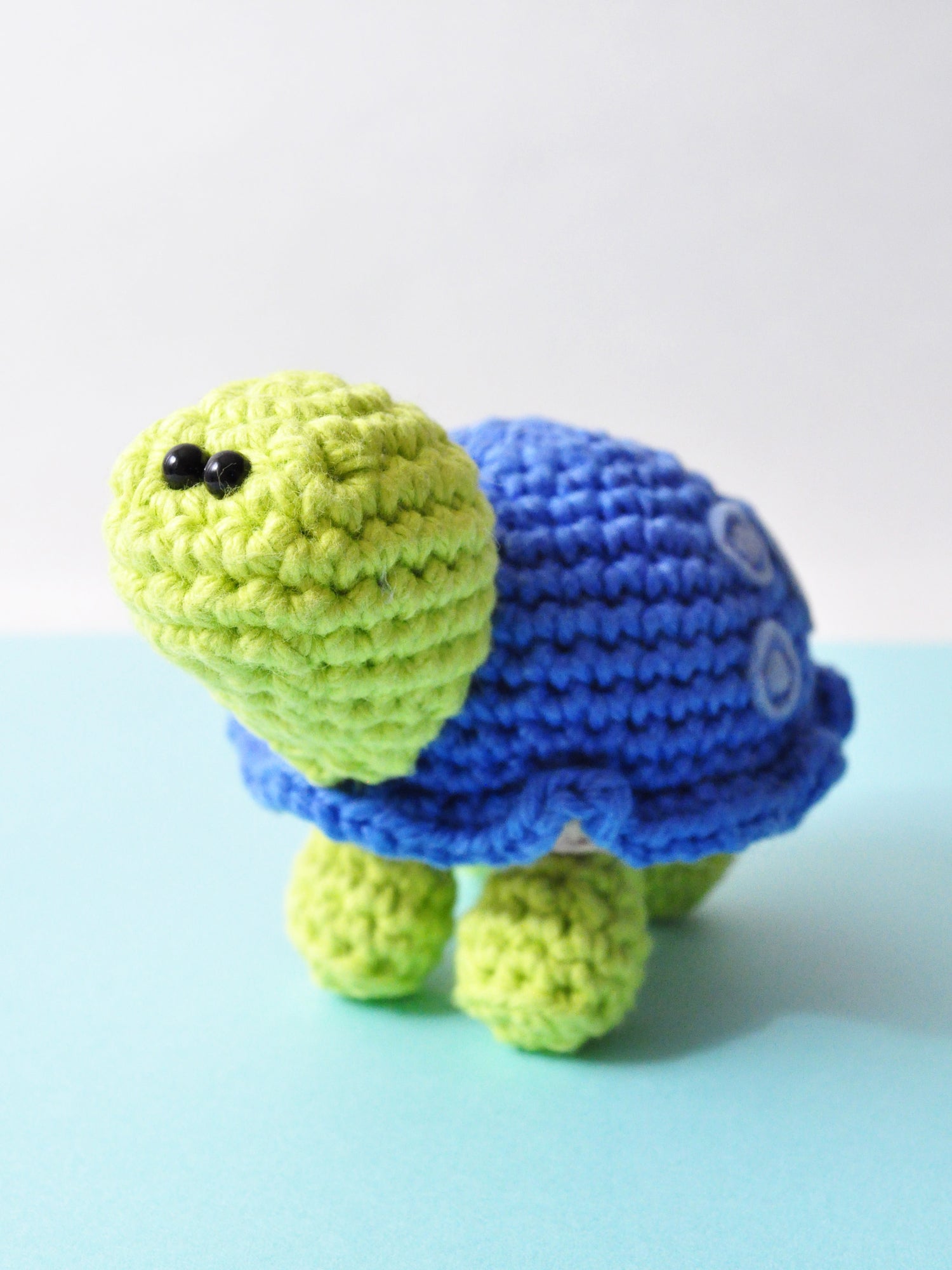 Turtle Crochet Kit Easy Level Crochet Kit Crochet Turtle Gift