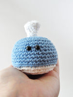 Crochet your own blue whale with our DIY kit